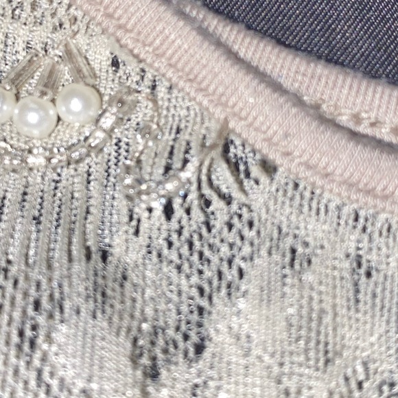 🧚‍♀️3for50$ Vintage lace beaded shirt - Picture 4 of 9